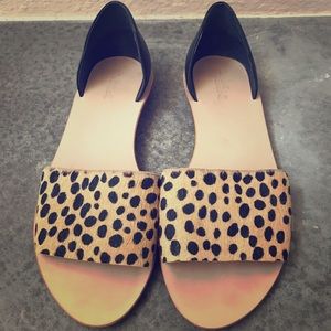 Loffler Randall Leopard/Black Flats